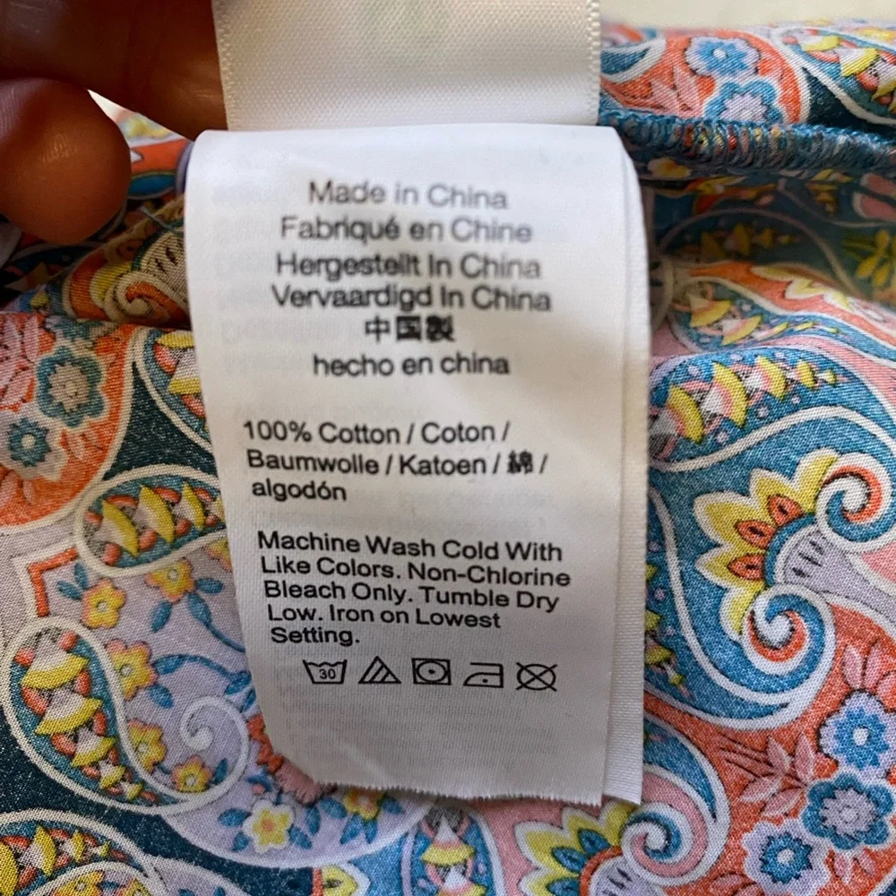 JCrew Liberty Print Blouse - Picture 6 of 6